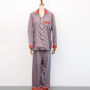 Orange flowers pajamas