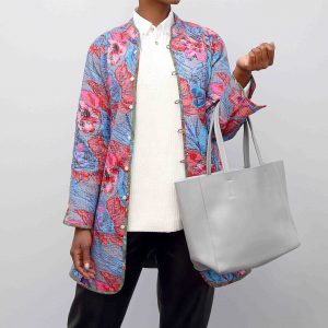 Blue Birds Long Jacket